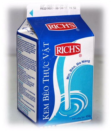 Sự thật về kem béo Rich’s – nguyên liệu chuyên dùng để nấu trà sữa